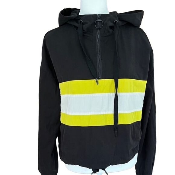 Forever 21 Striped Hooded Anorak, size S - Picture 6 of 12